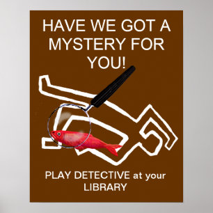 Detective novels poster