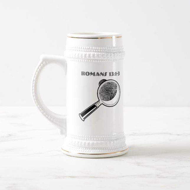 Detectives Beer Stein (Left)