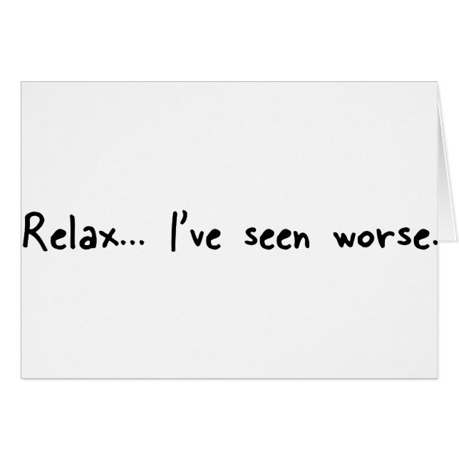 Détendez (Devant horizontal)