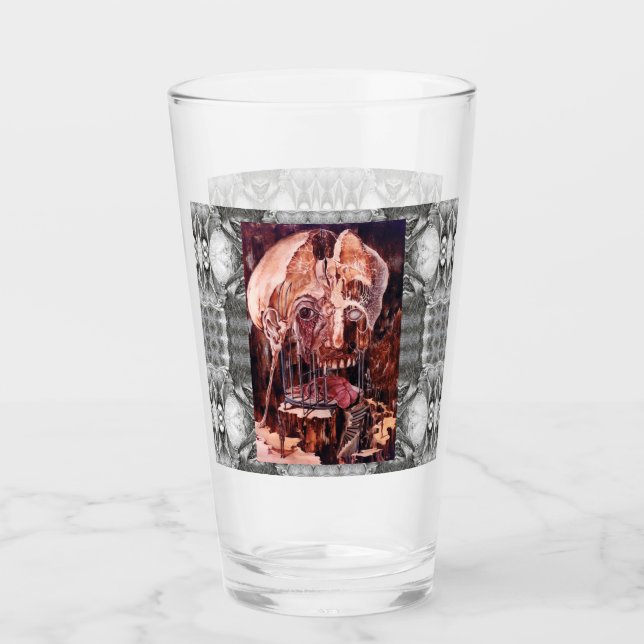 DETERIORATION OF MIND OVER MATTER GLASS (Front)