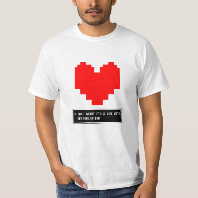 Determination heart T-Shirt (Front)