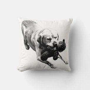 Determined Pause Throw Pillow