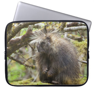 Determined Porcupine Laptop Sleeve