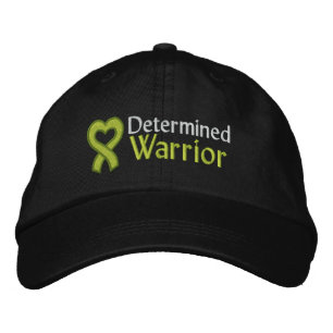 Determined Warrior - Lymphoma Embroidered Hat
