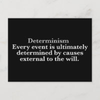 Determinism Definition No Free Will Determinist