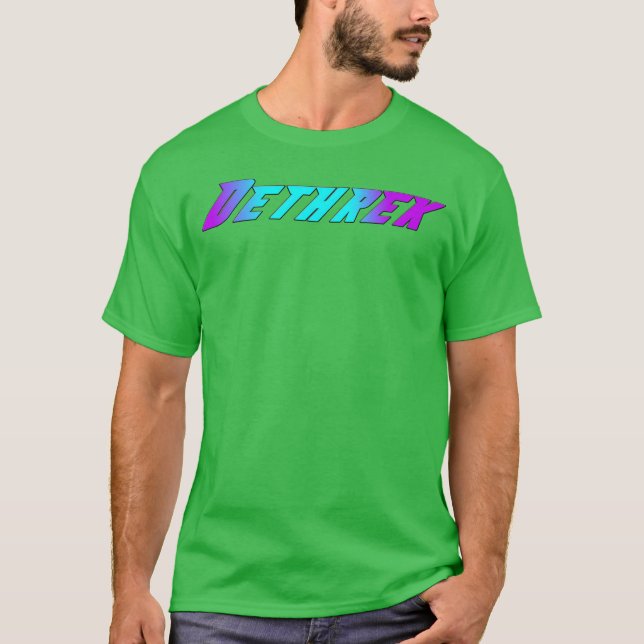 Dethrek Gaming retro T-Shirt (Front)