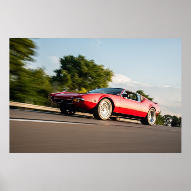 Detomaso Pantera Poster (Front)