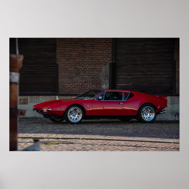 Detomaso Pantera Poster (Front)