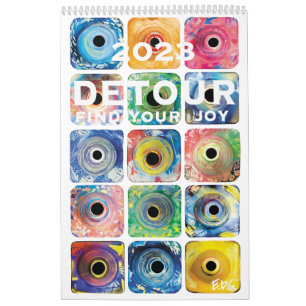 DETOUR 2023 Calendar of art and gratitude