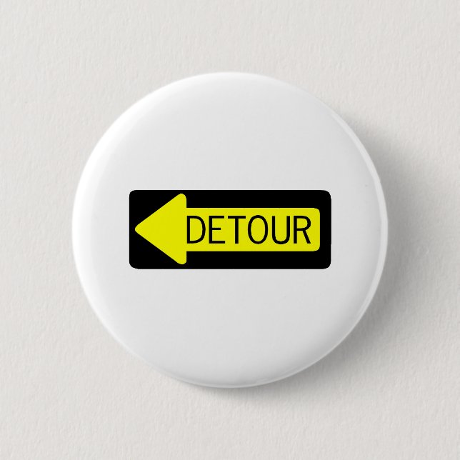 Detour 2 Inch Round Button (Front)