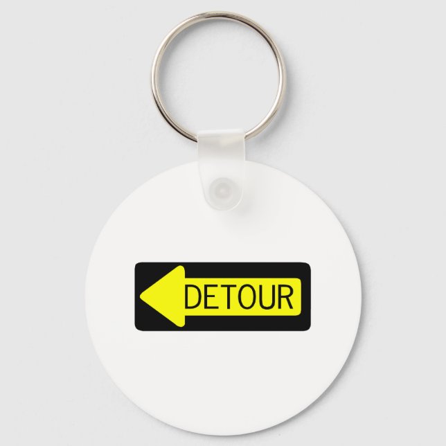 Detour Keychain (Front)
