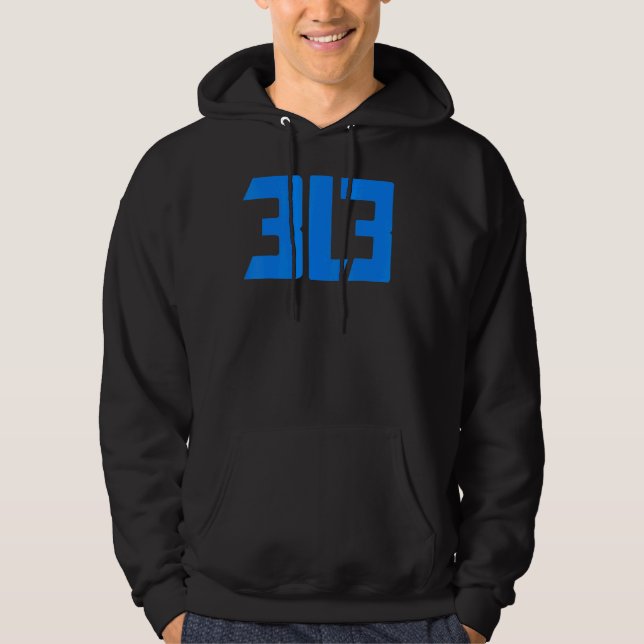 Detroit 313 hoodie (Front)