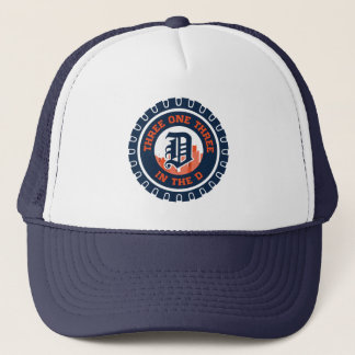 DETROIT - 313 IN THE D - MOTOR CITY TRUCKER HAT