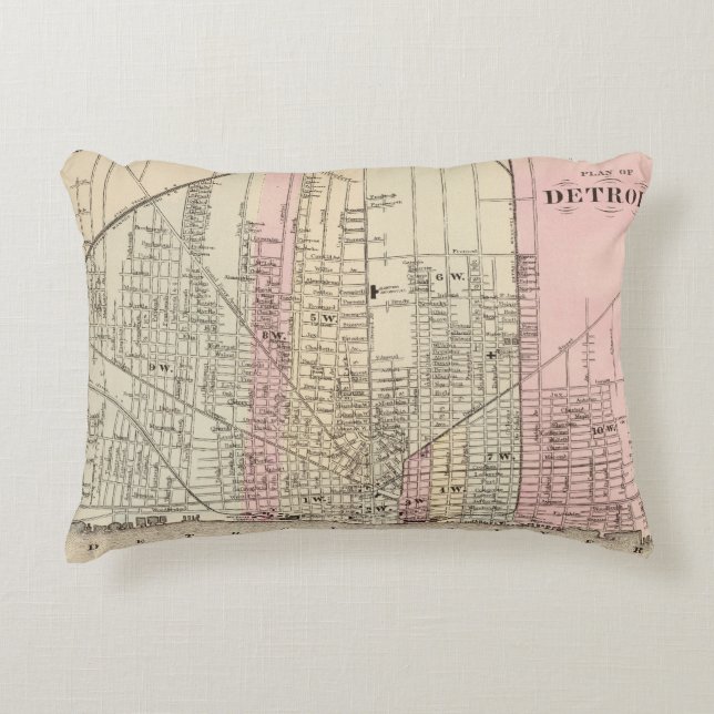 Detroit Accent Pillow (Front)