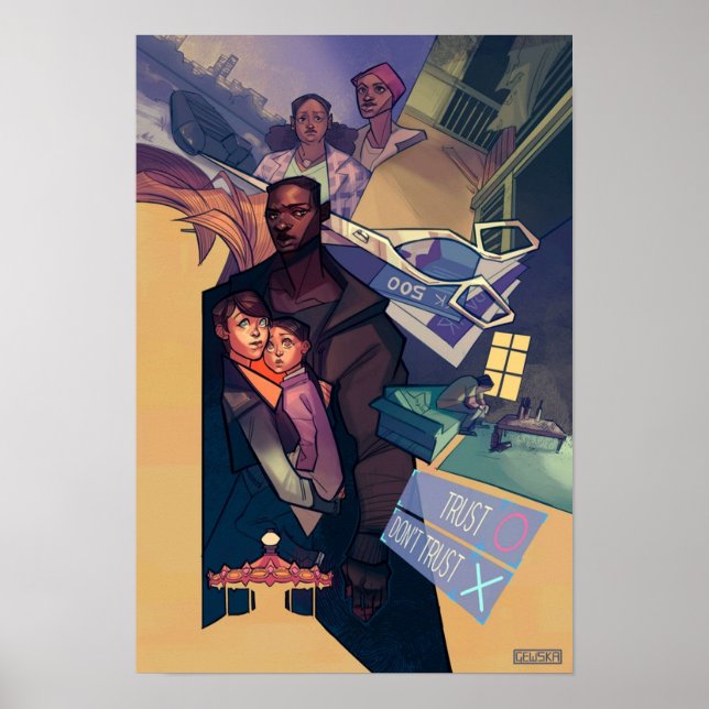 DETROIT Become Human Kara Poster (Front)