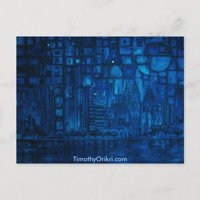 Detroit Blue I - Carte postale (Devant)