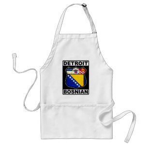 Detroit Bosnian American Apron