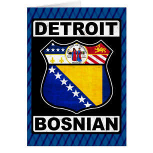 Detroit Bosnian American Card Template