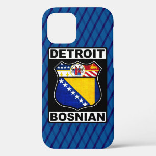 Detroit Bosnian American  iPhone 12 Case