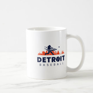 Detroit Bysebyll Vintage Minimalist Retro Bysebyll Coffee Mug