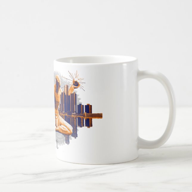 Detroit City Coffee Mug (Right)