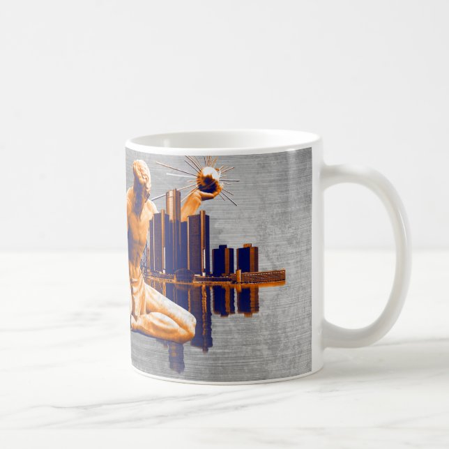 Detroit City Coffee Mug (Right)