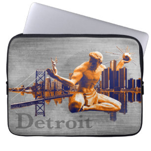Detroit City Laptop Sleeve