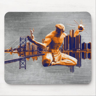 Detroit City Mouse Pad