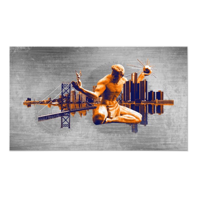 Detroit City Photo Print (Front)