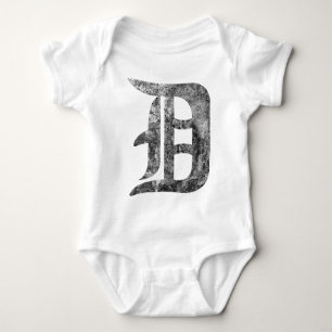 Detroit D wash Baby Bodysuit