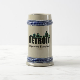 Détroit donne du pouvoir à tout le monde Stein Mug