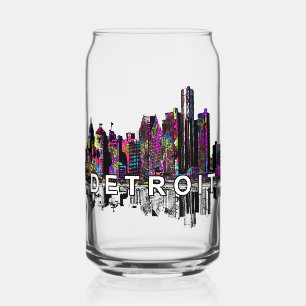 Détroit en graffiti avec monogramme