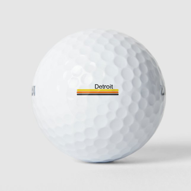 Detroit Golf Balls (Front)