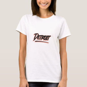 Detroit Graffiti Style T-Shirt