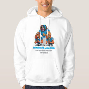 Detroit Grit Lions Pride Hoodie