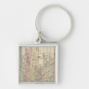 Detroit Keychain