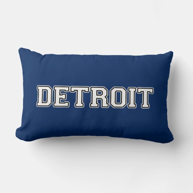 Detroit Lumbar Pillow (Front)