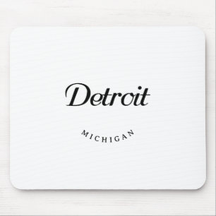 Detroit MI Mouse Pad
