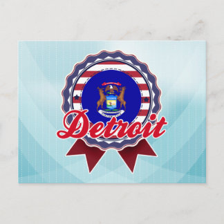 Detroit, MI Postcard