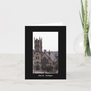 Detroit, Michigan Card