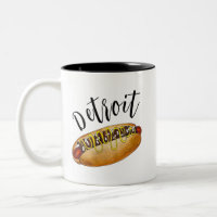 Detroit Michigan MI Coney Island Hot Dog Hotdog