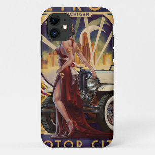 Detroit, Michigan Motor City iPhone 11 Case