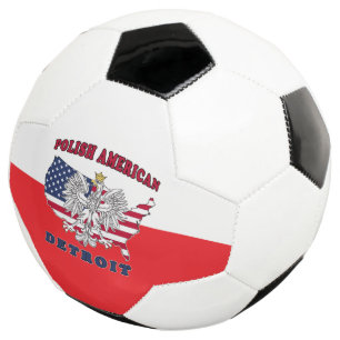 Detroit Michigan Polish Soccer Ball