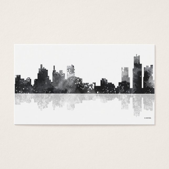 DETROIT, MICHIGAN SKYLINE (Front)