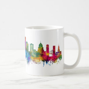 Detroit Michigan Skyline Coffee Mug