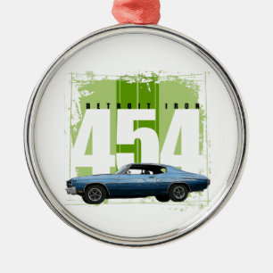 Detroit Muscle Chevelle Metal Ornament