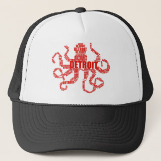 Detroit Octopus Trucker Hat