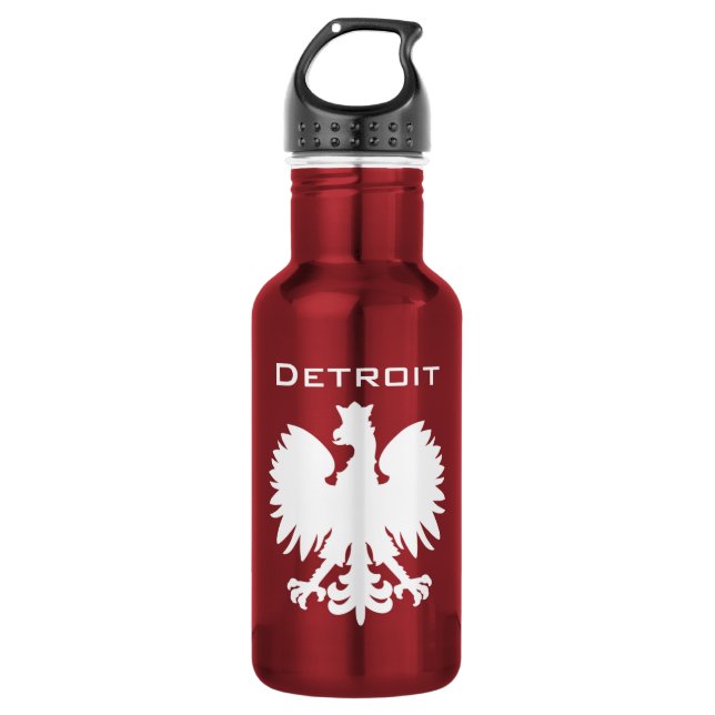 Detroit Polska Water Bottle (Front)