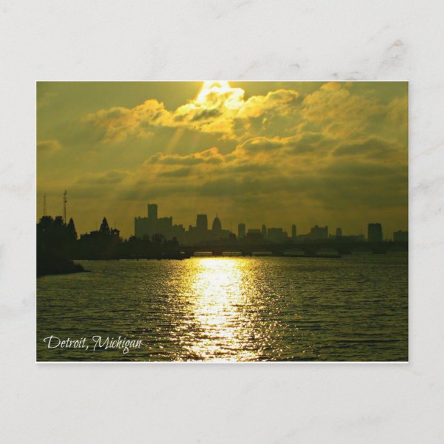 Detroit Postcard (Front)