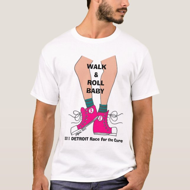Detroit Race for the Cure T-Shirt (Front)